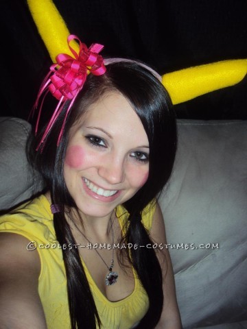 Last-Minute Homemade Pikachu Costume