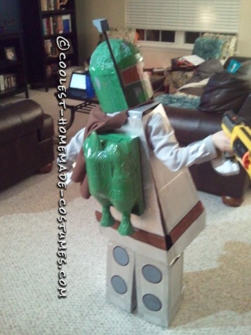 Cool Homemade LEGO Boba Fett Costume Idea