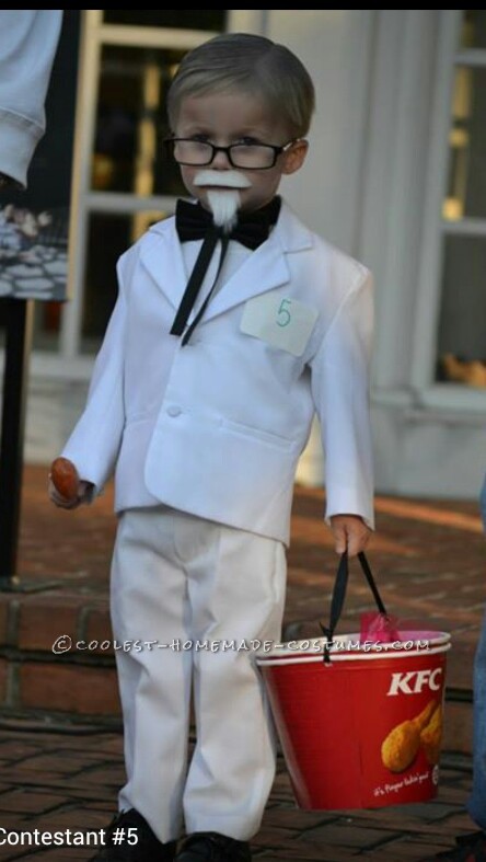 Original Homemade 'Lil Colonel Sanders Costume