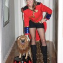 Cool Dog and Owner Couple Costume: Lion Tamer and Her Ferocious Lion!