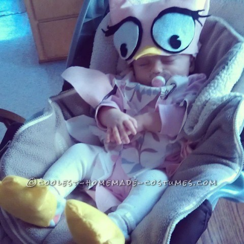 Sweet Homemade Halloween Baby Costume: Little Owl