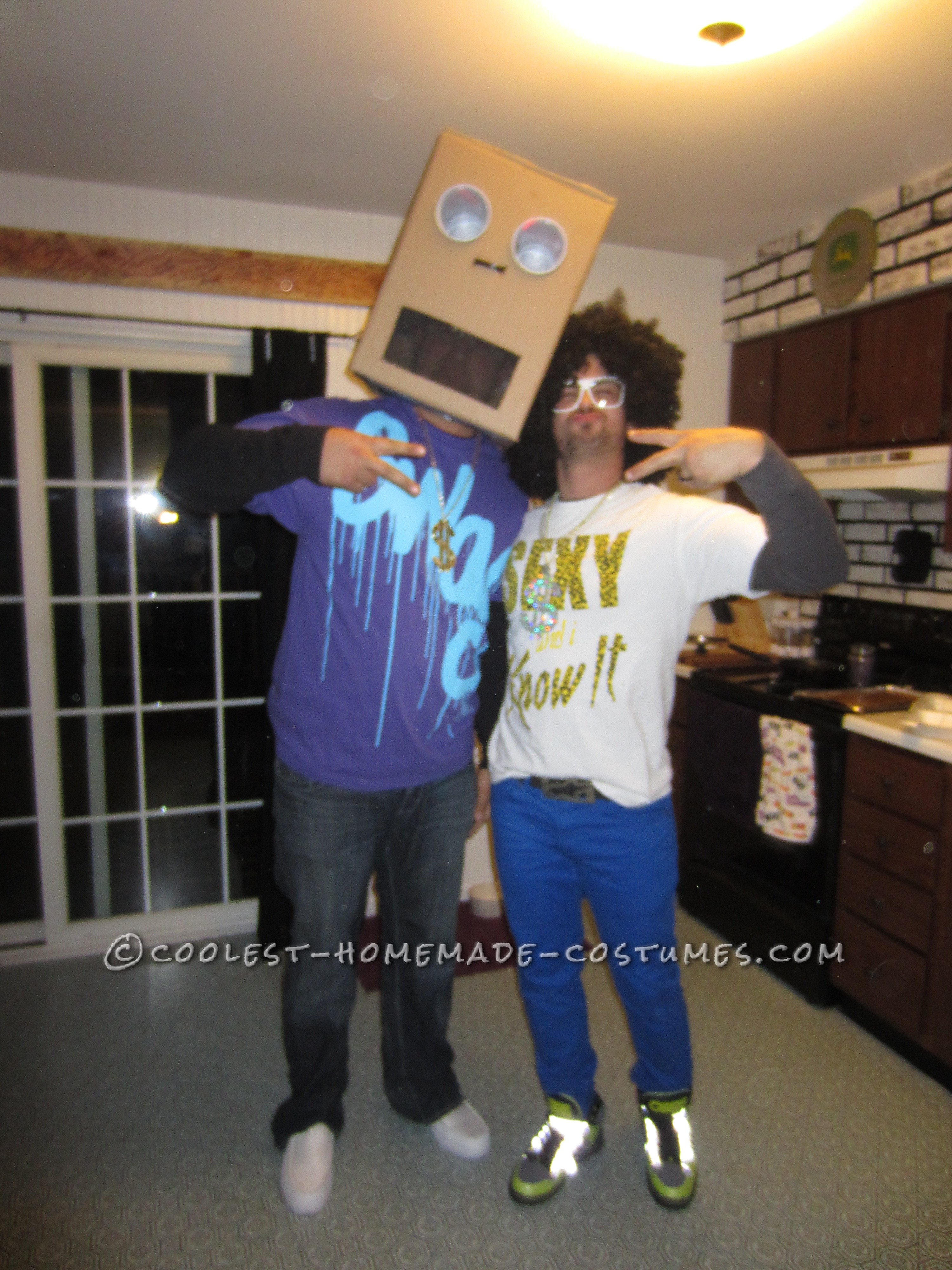 Easy Last-Minute LMFAO Couple Costume