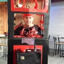 Cool Homemade Lobster Zone Claw Machine Costume