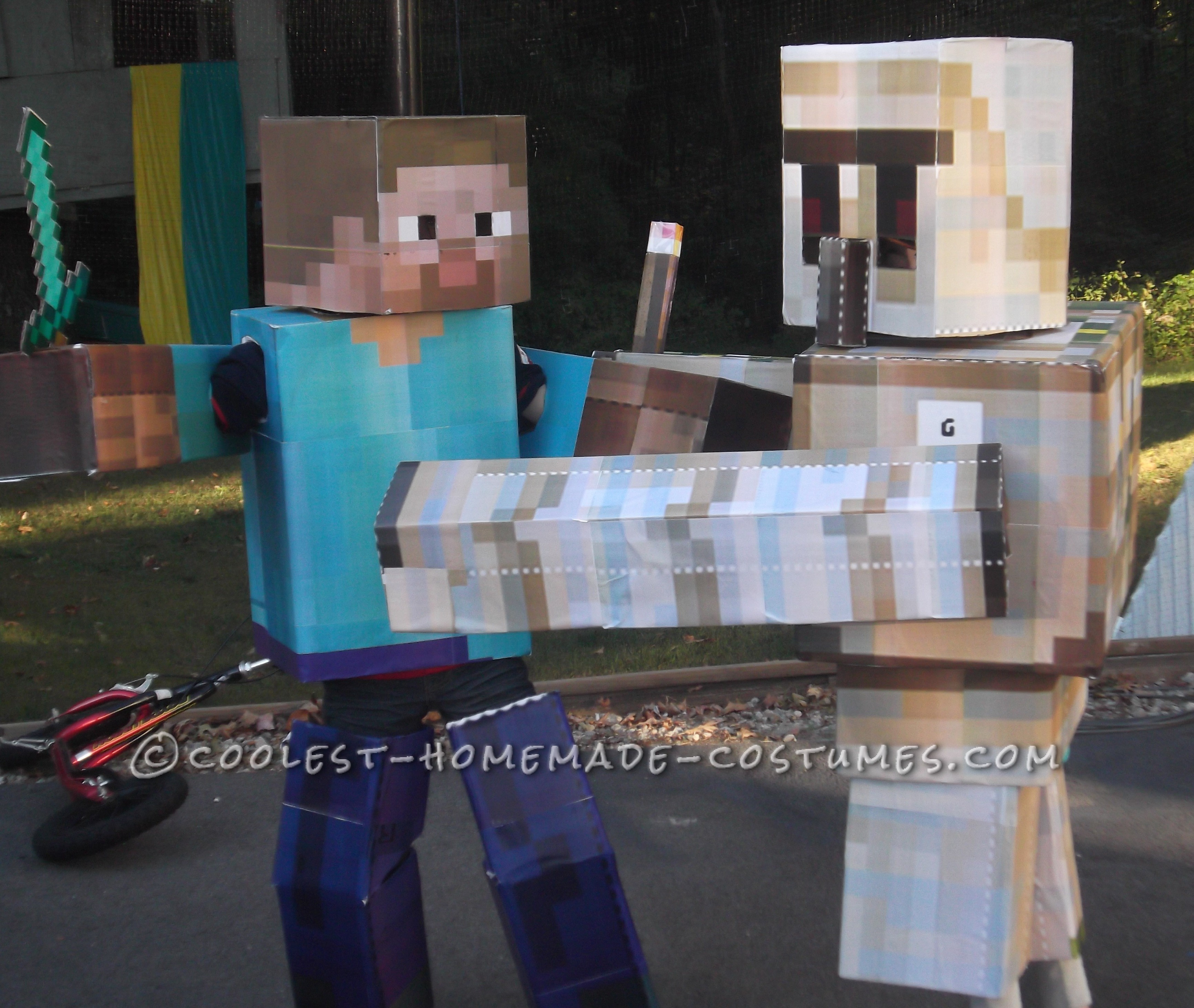 herobrine minecraft costume