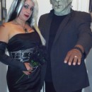 Modern Day Frankenstein and The Bride of Frankenstein Couple Costume