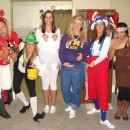 Most Creative Holidays Costume for an All-Girl Group