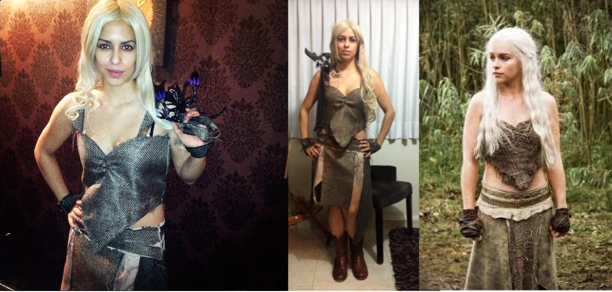 Sexy Homemade Game of Thrones Costume: Mother of Dragons