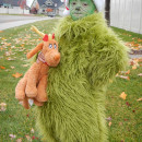 Cool Homemade Halloween Costume: The Grinch Who Stole Christmas (and the Show!)