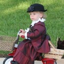 Cool Handmade Toddler Costume: Ms. Gulch with Toto from Wizard of Oz