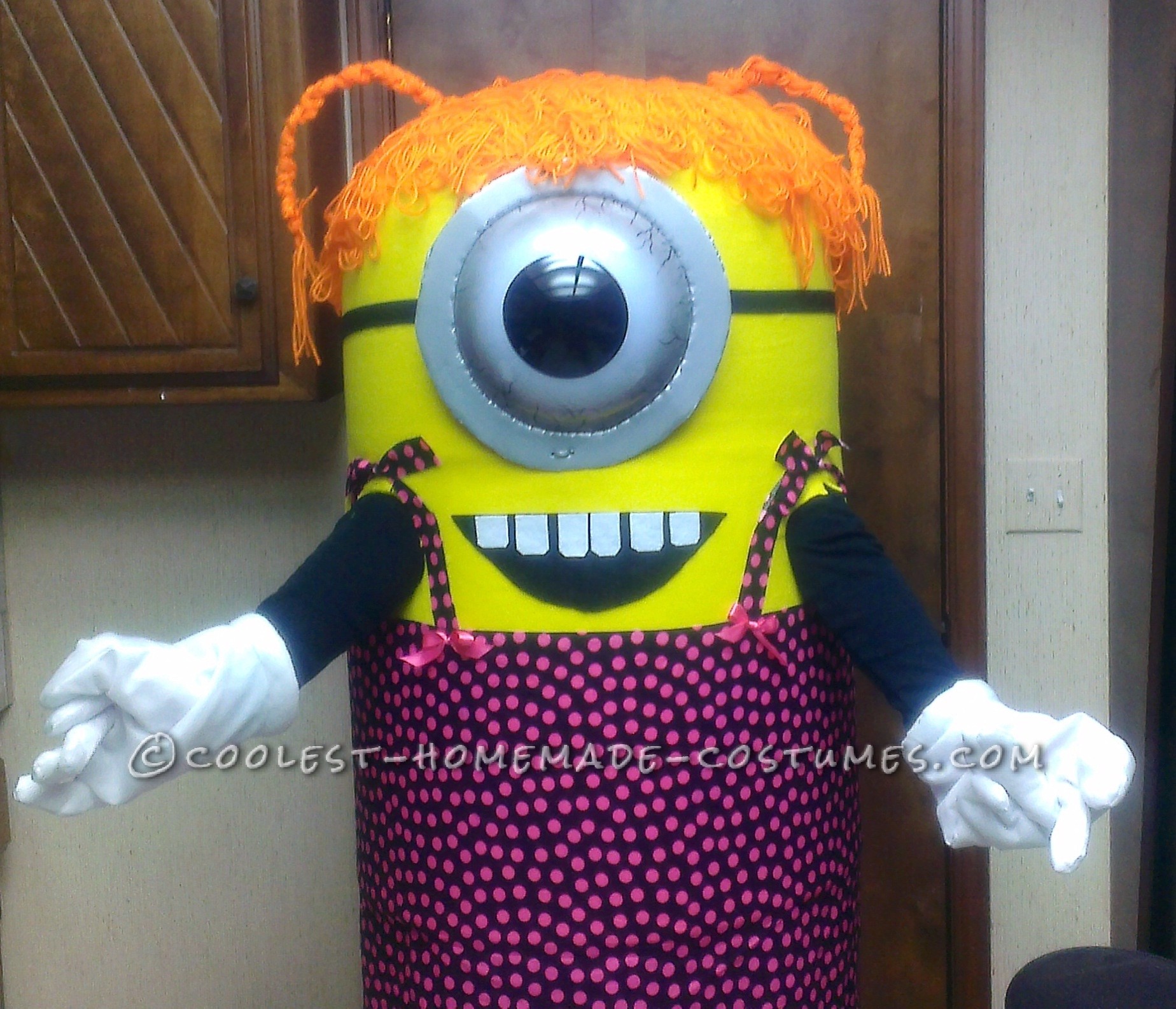 Coolest Homemade Ms. Minion Halloween Costume