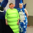 Funny Homemade Mum's the Worm Costume