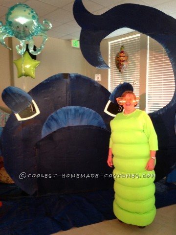 Funny Homemade Mum's the Worm Costume