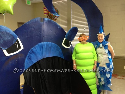 Funny Homemade Mum's the Worm Costume