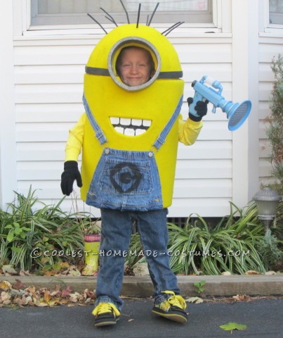 Coolest Little Despicable Me Minion Costume for a Boy
