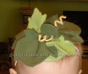 Sweet Homemade Costume for a Baby: Little Baby Grape