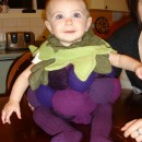 Sweet Homemade Costume for a Baby: Little Baby Grape