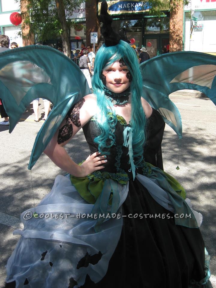 Cool Homemade My Little Pony Queen Chrysalis Costume