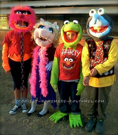 My Muppets Homemade Group Costume