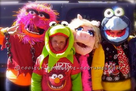 My Muppets Homemade Group Costume