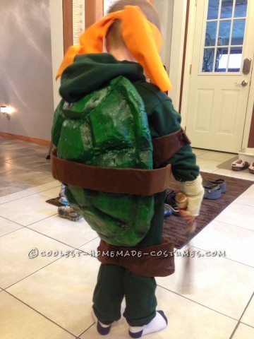 Cool Homemade Ninja Turtles Costumes for Two Children