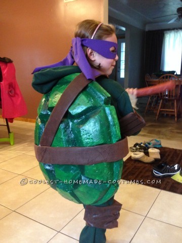 Cool Homemade Ninja Turtles Costumes for Two Children