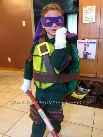 Cool Homemade Ninja Turtles Costumes for Two Children