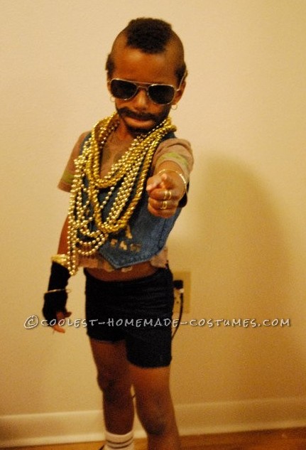 Funny Mr. T Costume for a Boy
