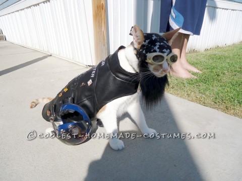 One of A Kind Biker Cat Costume