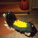 Sweet Cob of Corn Costume for a Dog