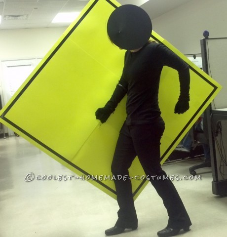 Easy and Cheap Homemade Costume Idea: Pedestrian Crossing