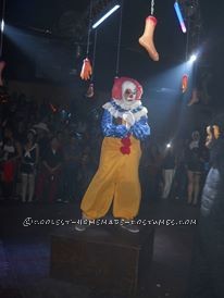 Cool Homemade Penny Wise Clown IT Costume