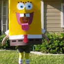 Homemade Spongebob Costume: People Thought SpongeBob was Part of the Show!