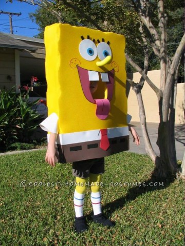 Homemade Spongebob Costume: People Thought SpongeBob was Part of the Show!