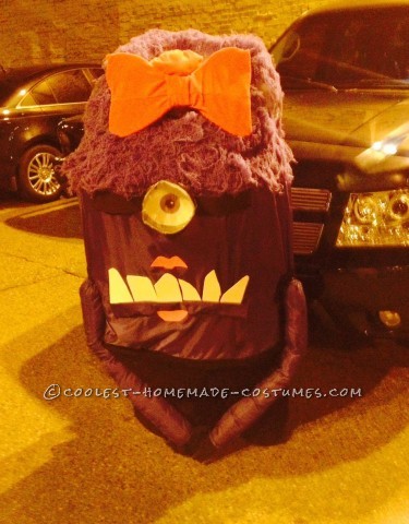 Homemade Girly Purple Minion Costume