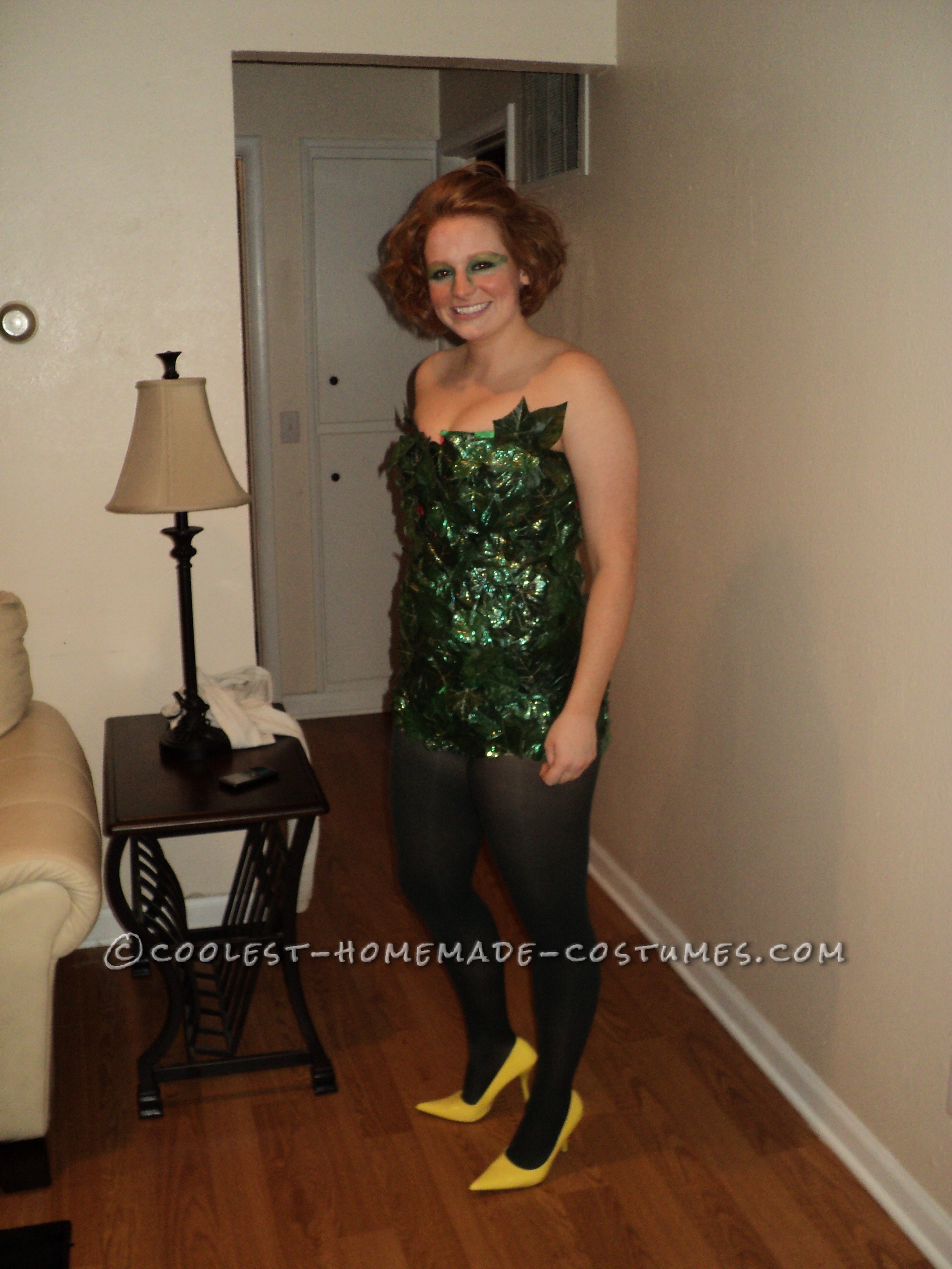 Homemade Poison Ivy Costume (Before It Was Cool…)