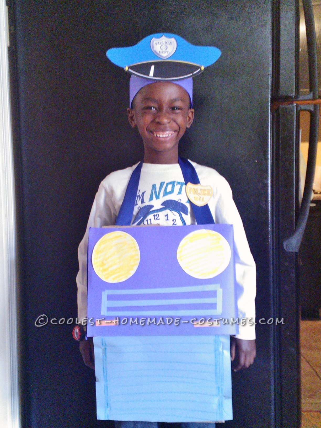 Policeman Costume for Community Helpers Day at Elementary School