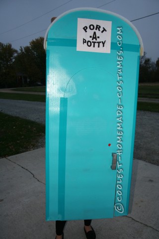 Cool Port-A-Potty Halloween Costume