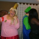 Cool Homemade Plus-Size Princess Peach Halloween Costume