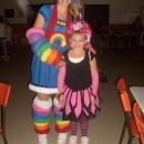 Cool DIY Rainbow Brite Costume for a Woman