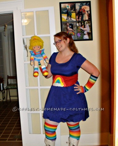 Cool Homemade Rainbow Brite and Murky Dismal Couple's Costume