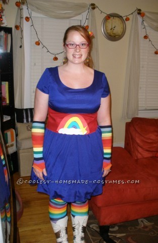 Cool Homemade Rainbow Brite and Murky Dismal Couple's Costume
