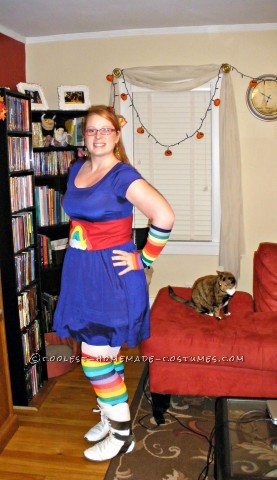 Cool Homemade Rainbow Brite and Murky Dismal Couple's Costume