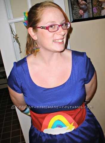 Cool Homemade Rainbow Brite and Murky Dismal Couple's Costume