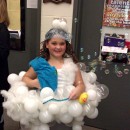 Coolest Homemade Realistic Bubble Bath Costume Idea