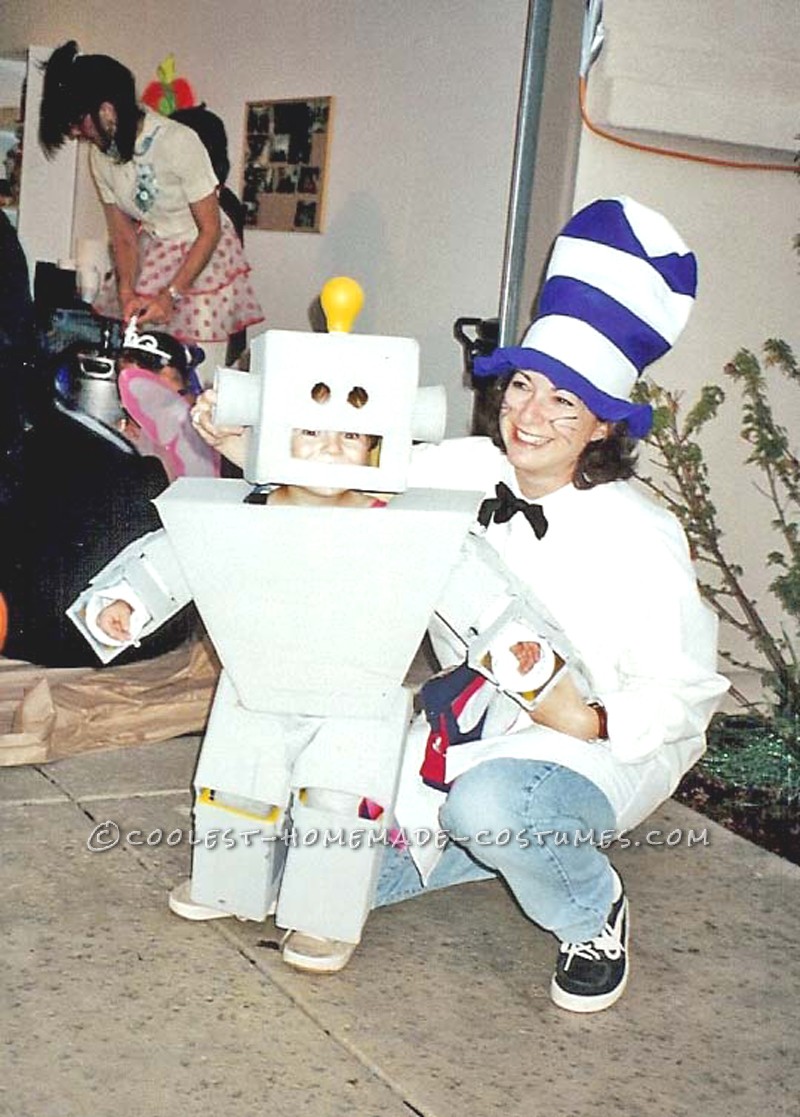 DIY Robot Boy Costume for a Child