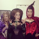 Homemade Sanderson Sisters Group Costume from Hocus Pocus