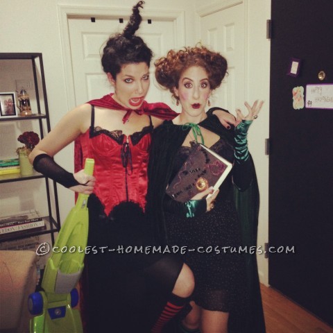 Homemade Sanderson Sisters Group Costume from Hocus Pocus