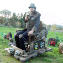 Awesome Self-Levitating Steampunk Traveler Costume