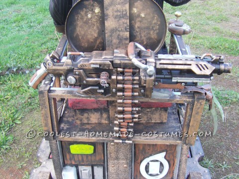 Awesome Self-Levitating Steampunk Traveler Costume