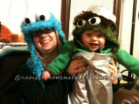 Cool Homemade Sesame Street Family Costume